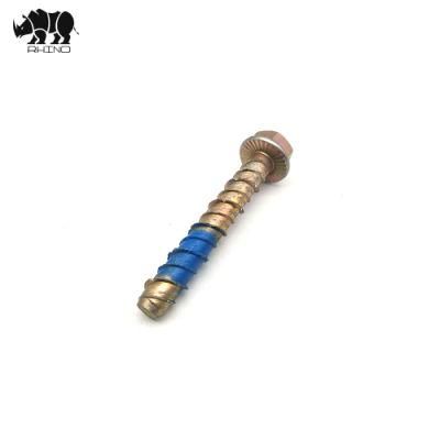 Tornillo Concrete Hex Flange Head Stainless Steel / Carton Steel Concrete Screw