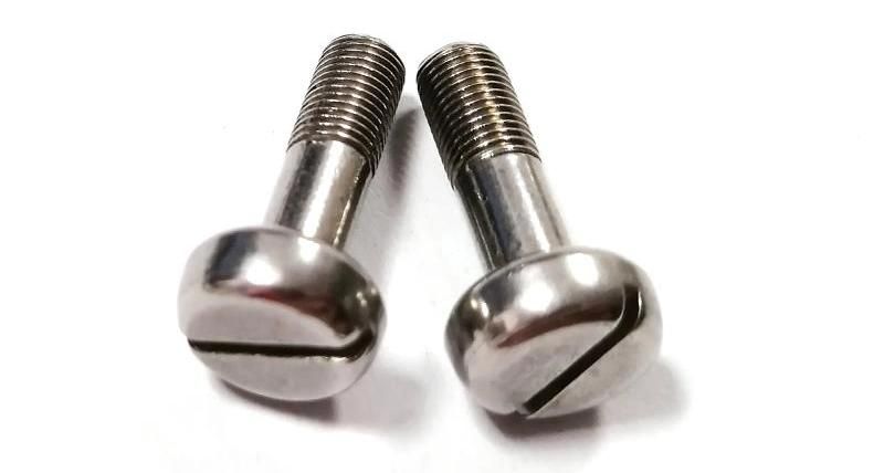DIN84 304 Stainless Steel Slotted Half Hread Machine M4 Screw