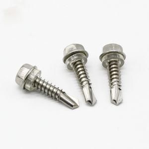 Wholesale DIN7504K Stainless Steel Ss410 Hex Flange Head Self Drilling Screw/Hot Sale Products
