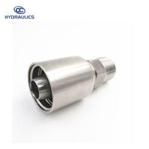 Male Pipe Hose Fittings/Stainless Steel Hydraulic Crimp Fittings/Hydraulic Hose Fitting