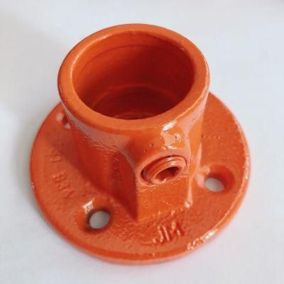 Natural 131 Base Flange Pipe Fitting Tube Clamp