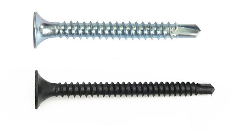 Bugle Head Phillips Drive Cross Recess Fine Thread Zinc/Phosphated Self-Drilling Point Drywall Screw