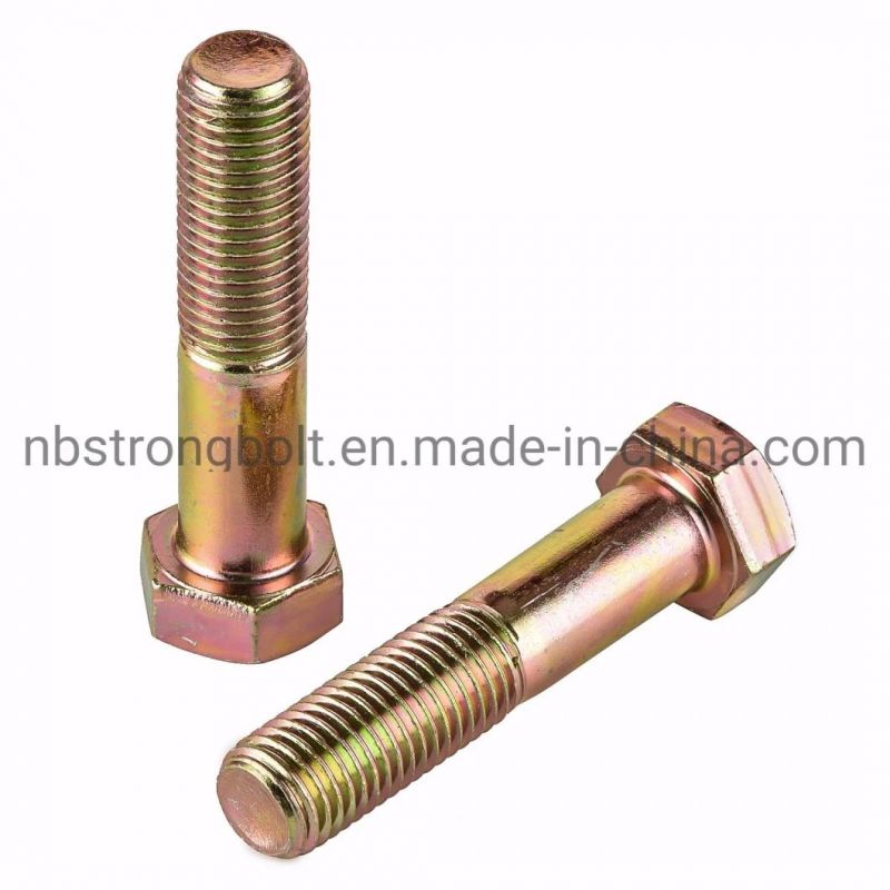 High quality Hex Bolt with Half Thread