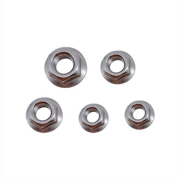 Ss304 Ss316 Low Price Hexagon Nut with Flange