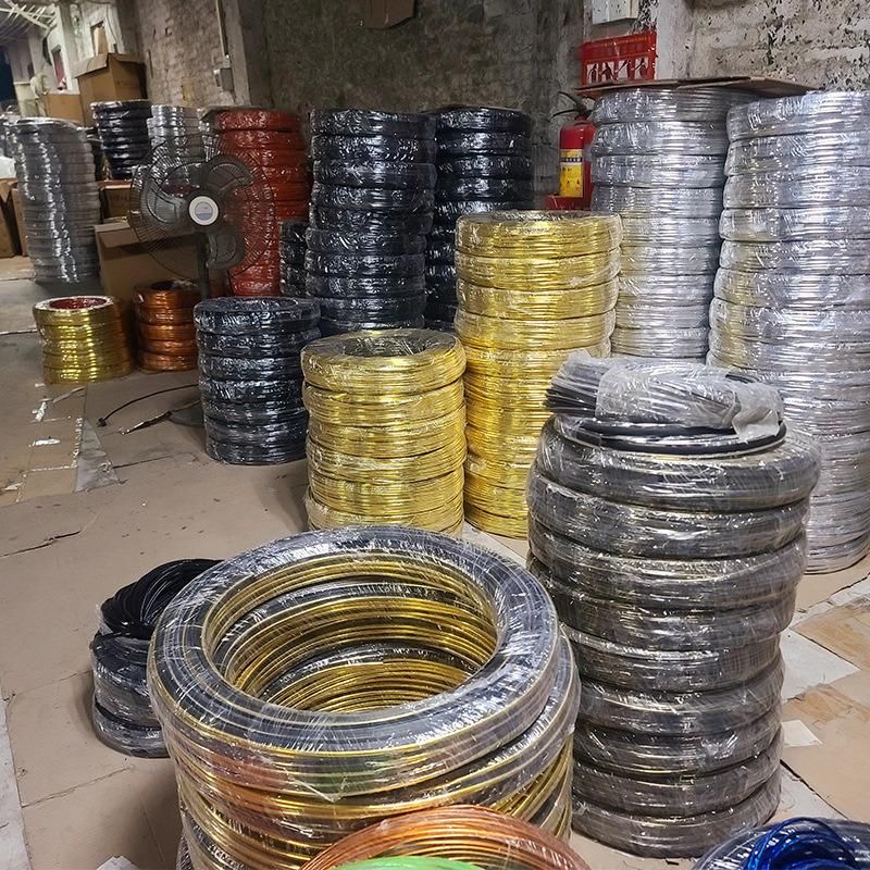 Factory Direct Sales Gold Decorative Strip Gold Edge Strip PVC Sofa Decorative Strip Adhesive Furniture Decorative Strip