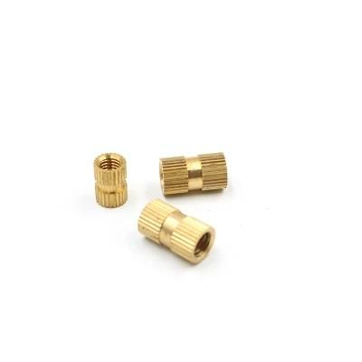 Custom Nut and Bolt Manufacturing Injection Moldingm4 M5 M6 Brass Knurled Nut