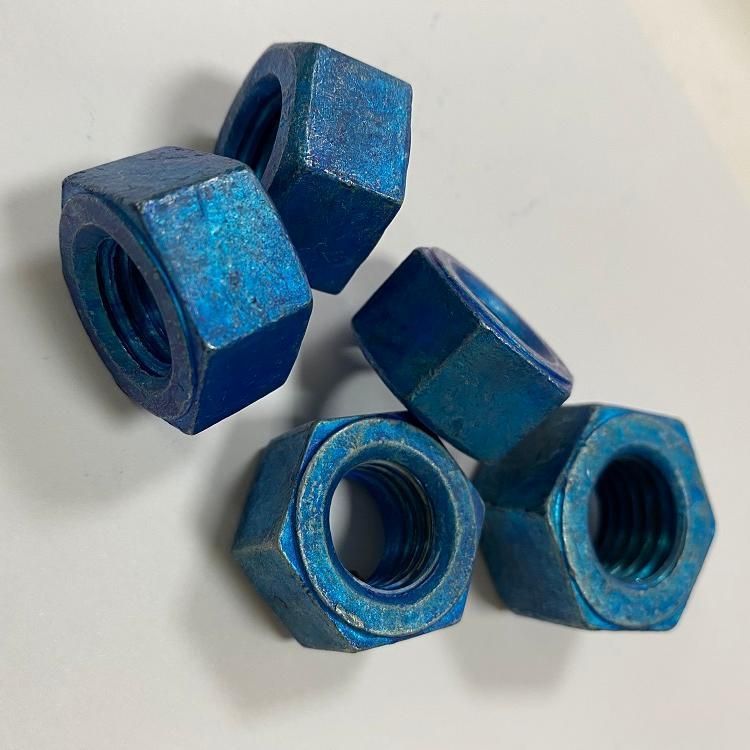 China Manufacturer Carbon Steel HDG Decromet ISO4032 Hexagon Nut