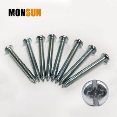 Combo Drive Pan Head Bzp Steel Machine Screw
