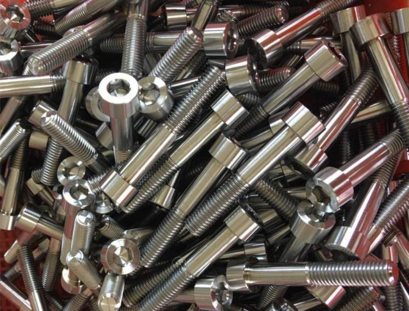 DIN 912 M10 X 50mm Titanium Alloy Wheel Bolt