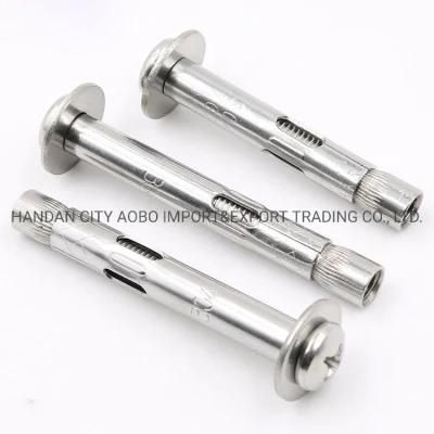 Hex Head Dynabolt Sleeve Anchor Carbon Steel with Zinc Plating