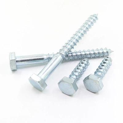 Carbon Steel Galvanized External Hexagon Wood Screw Self Tapping Screw