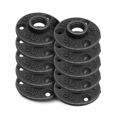 Factory Price Malleable Iron Pipe Fitting 1/2&quot; 3/4&quot; 1&quot; Floor Flange