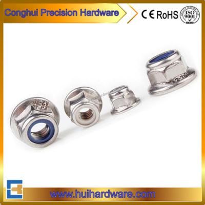 Stainless Steel Nylon Lock Hex Flange Nut (DIN6926)