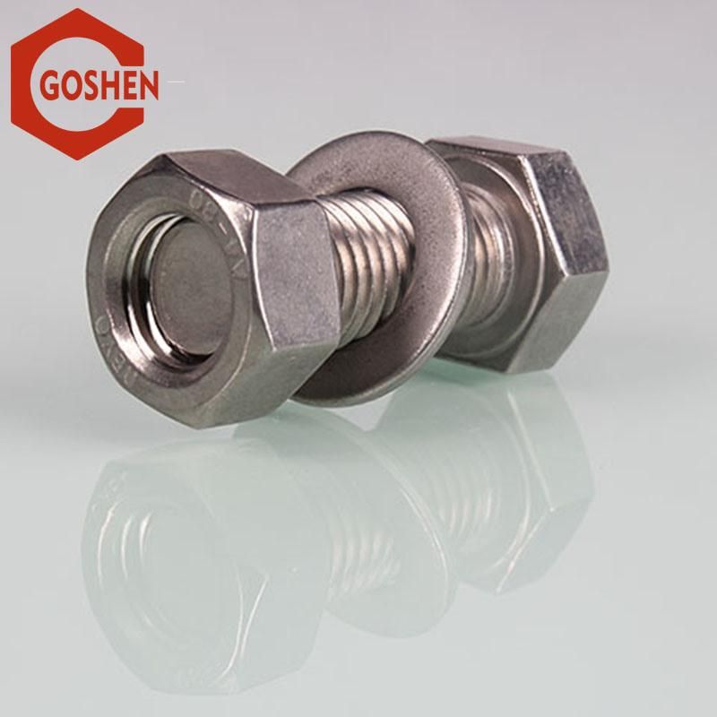Stainless Steel Hex Head Bolt and Nut with Washer/Assemable Screws