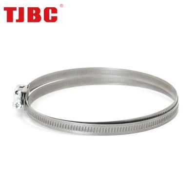 9mm Bandwidth Stainless Steel W2 Quick Release Hose Clamp for Automotive, Ventilation Pipe Fastener Hardware, 25-200mm