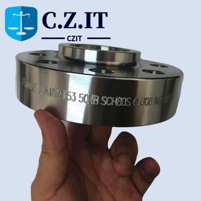 Cl150 So RF A182 F53 Stainless Steel Slip on Flange