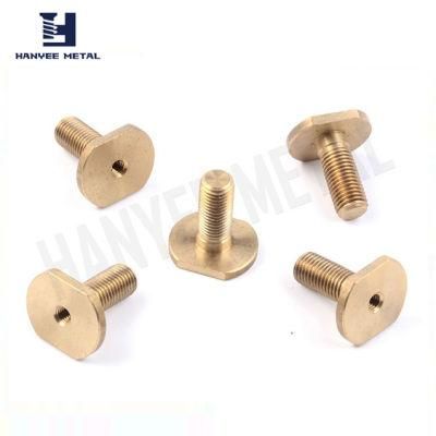 Fine Thread Furniture Hardware Fittings Brass Hollow Screw