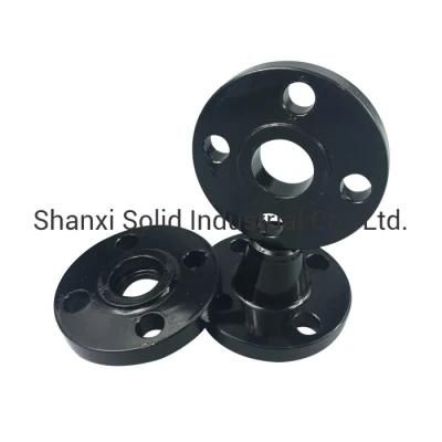 ASME B16.5 Carbon Steel A105n Black Forged Slip on So Flange Flange