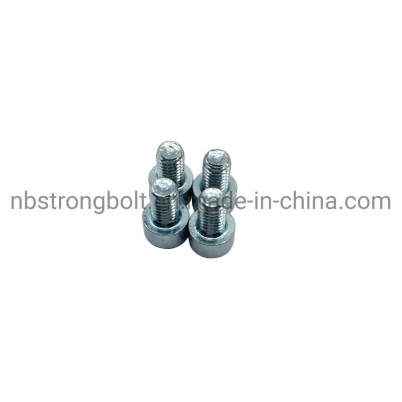 DIN912 Grade 8.8 Hex Socket Head Cap Screw with White Zinc Plated Cr3+ FT