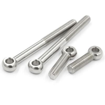 High-Strength A2-70 A4-80 Stainless Steel Rod End Bolts DIN444 Eye Bolt