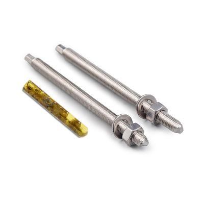 China Wholesale Fastener Hardware Supplier Supply High Quality on Selling Stainless Carbon Steel Chemical Anchor Bolt
