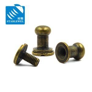 Custom Color Brass Nipple Studs