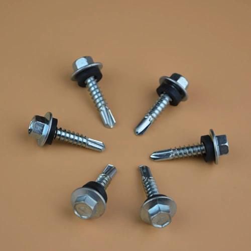 Self Drilling Screw Hex Head Philips Bit Screw