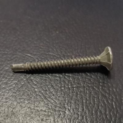 Factory Good Price Self Drilling Screw Ruspert Double Flat Head with Nibs Under Head Screw