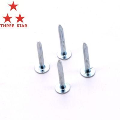 High Quality Galvanized Large Flat Head Iron Wire Nails Roofing Ceiling Nails Clout Cupper Nails