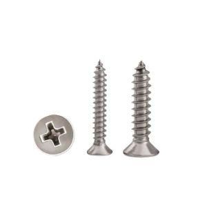 Phillips Cross Countersunk Head Self Tapping Wood Screw