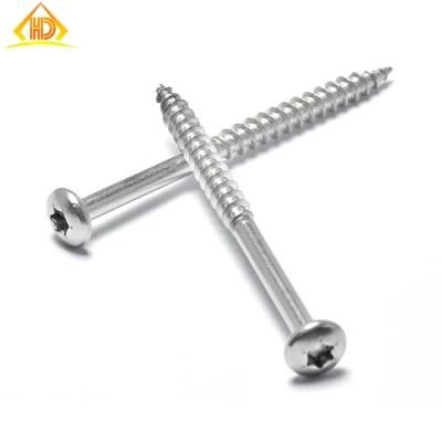 Stainless Steel St5 Torx Truss Head Wood Screw