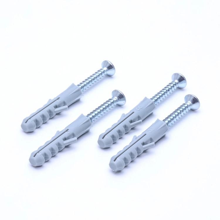 Best Price Plastic Nylon Wall Plug Expansion Anchor Expansion Anchor with Scre