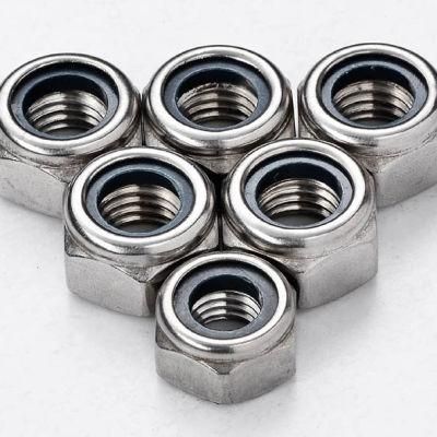 Diameter M2.5-M16 / 1/4&prime;&prime;-4&prime;&prime; Ny Lock Nut Lock Nuts High Quality Factory Price DIN985 DIN982 Carbon Steel / Stainless Steel Hex Nylock Nut