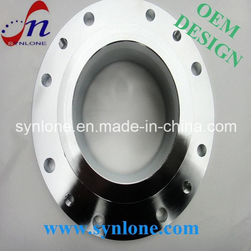 White Zinc Plated Steel Flangefor Machine Parts