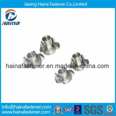 DIN1624 Zinc Plated Stainless Steel Four Claws Nut