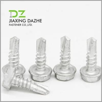 HDG Hex Washer Head Self Drilling Screw Screw Supplier