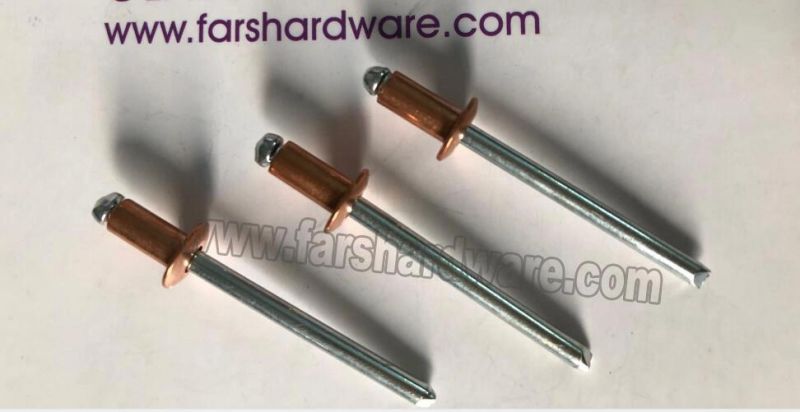 Copper Stainless Steel Open Type Dome Head Pop Rivet