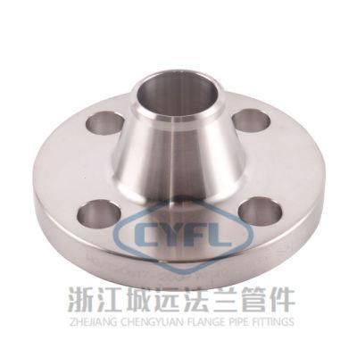 ASME B16.5 ASTM F304 F316 RF, 150lb 2&quot; 6&quot; 8&quot; Weld Neck Flange (WN)