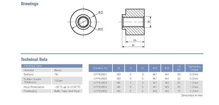 PCB Fasteners Smtso-440-4et
