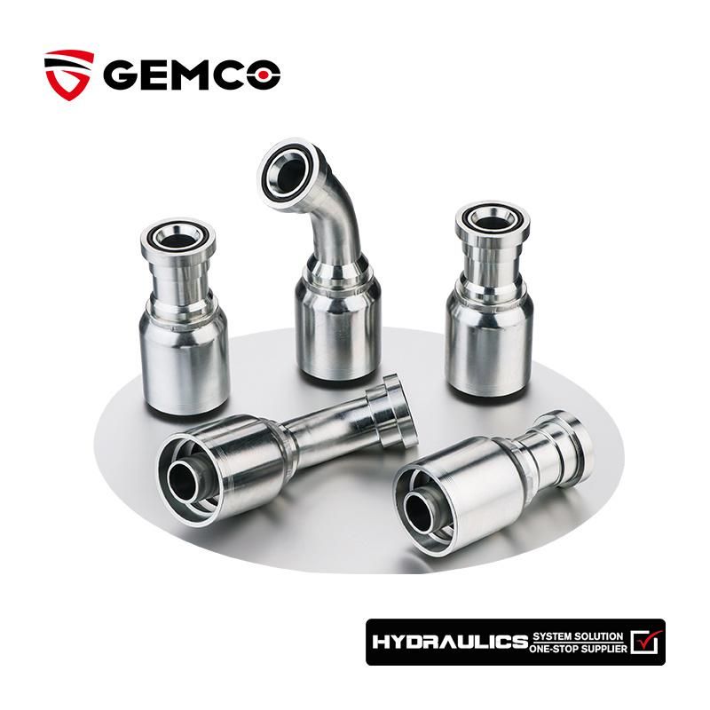 1CN metric thread bite type tube steel fittings