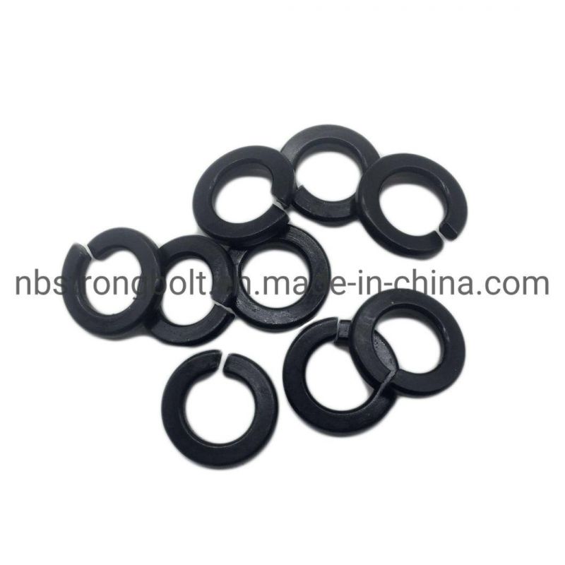 ASME B 18.21.1 1999 Spring Lock Washers with Black Oxid 9/16"