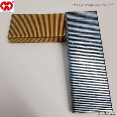 Factory Supply Direct Manufacturer in Anhui Galvanized 18ga -Sb3020 Series Crown 12.6mm Heavy Wire Staples.