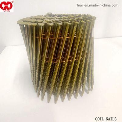 Common Round Iron Wire Nail in China Direct Manufacturer in Anhui Galvanized Long Screw Wire Coil Nails.