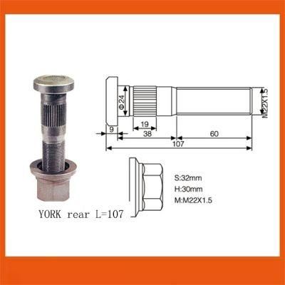 Wheel Bolt Volvo 20515514 for Truck