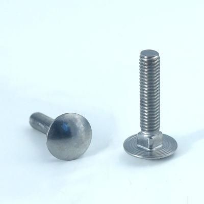 China Wholesale 316 DIN 603 8 Inch M4 M8 M14 M16 Washers Stainless Steel Flat Head Galvanized Carriage Bolts and Nuts