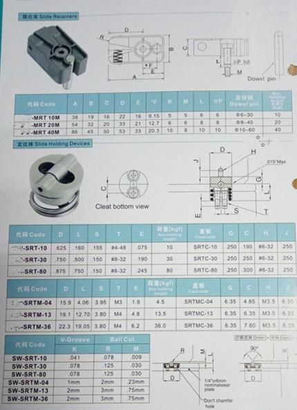 Cumsa Standard Slide Mould Retainer