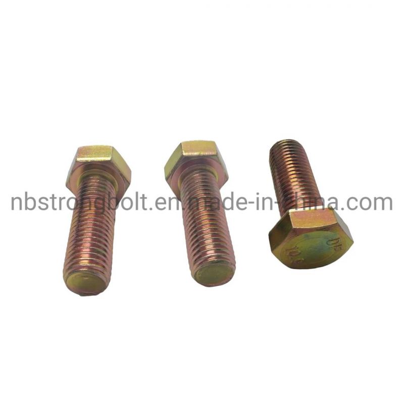 Yzp DIN933 Hex Bolt Screw Cl. 8.8