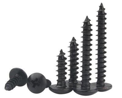 Carbon Steel Cross Large Flat Head Tapping Screw