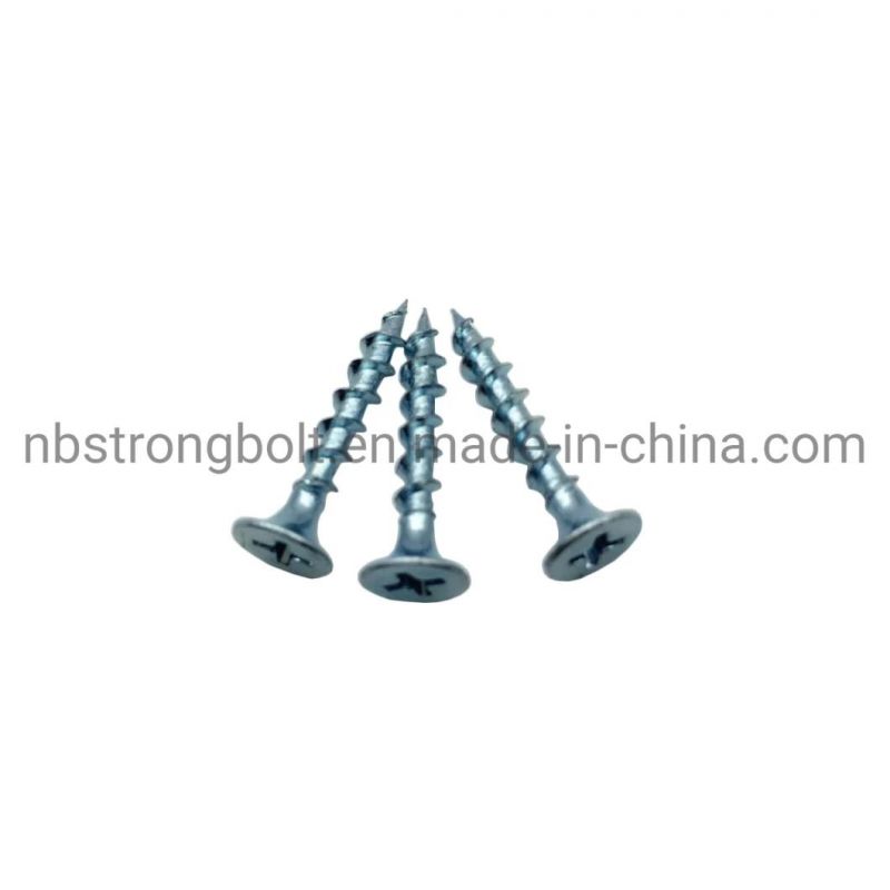 Phil Bugle HD Coarse Thread Drywall Screw Zinc Plated #6X1.5/8"