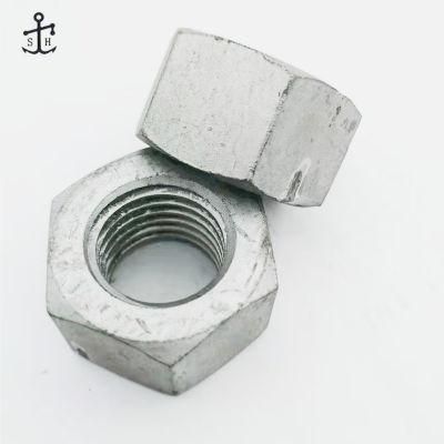 Carbon Steel Fasteners Hex Nuts DIN934 Dacromet Hardware Civata Made in China